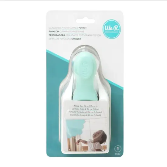 We R Memory Keepers - Embossing Punch - Photo Corner - Scallop 60000541 {4}