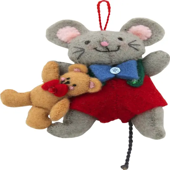 Bucilla Felt Ornaments Applique Kit Set Of 6-Night Before Christmas {4}