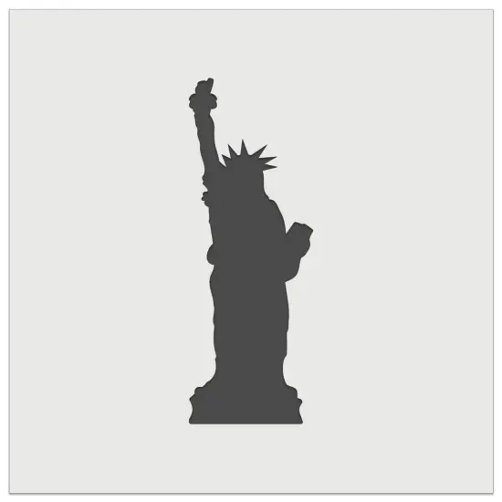 Statue of Liberty Solid Wall Cookie DIY Craft Reusable Stencil {2}