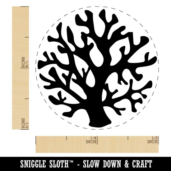 Coral from the Ocean Reef Self-Inking Rubber Stamp for Stamping Crafting Planners Orange {1}