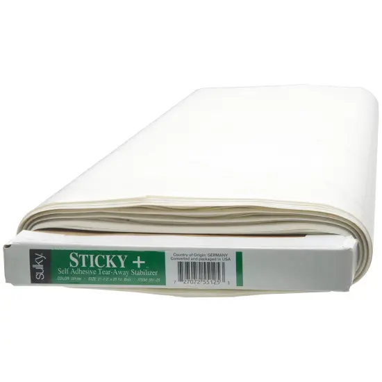 Sulky Sticky Self-Adhesive Tear-Away Stabilizer-22.5"X25yd {1}