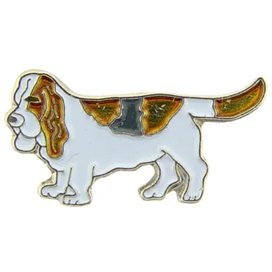 Basset Hound Pin 1" {1}