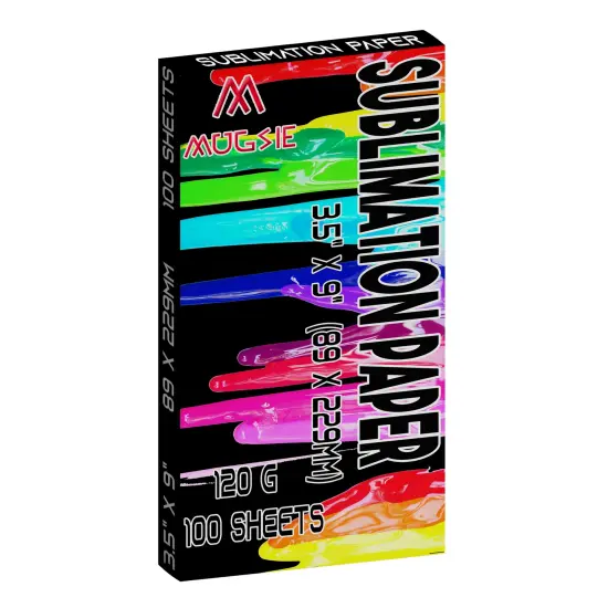 100 Sheets Sublimation Paper for 11oz Coffee Mug 3.5" x 9" for 11 oz mugs For Any Inkjet Printer with Sublimation Ink {2}