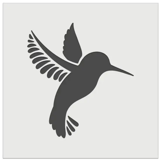 Hummingbird Hovering Wall Cookie DIY Craft Reusable Stencil {2}