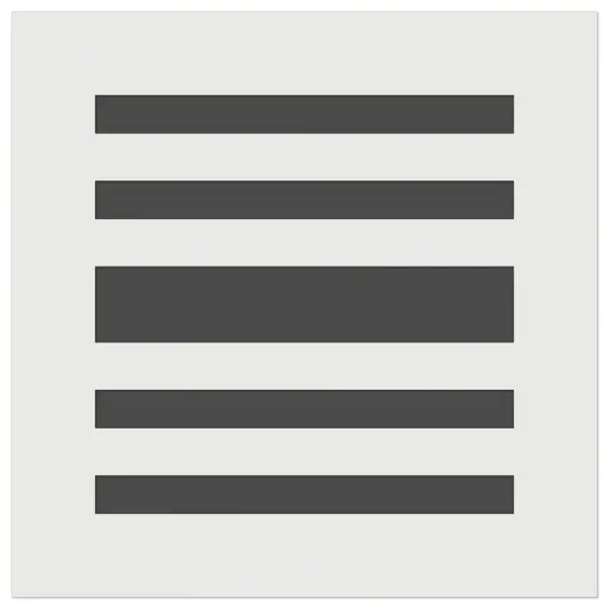 Stripe Pattern Background Wall Cookie DIY Craft Reusable Stencil {7}