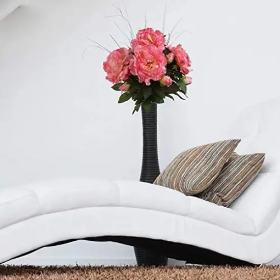 Lifelike 30" Realistic Pink Silk Peony Stem - Elegant and Versatile Floral Decor for Any Occasion {2}