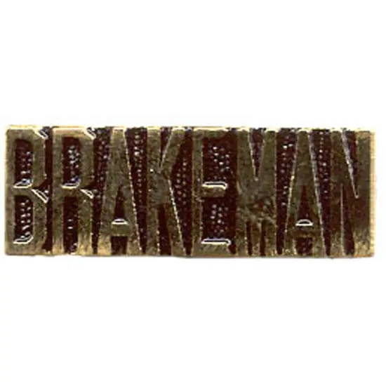 Railroad Brakeman Pin 1" {1}