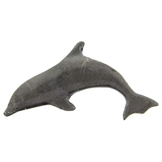 Dolphin Pin Pewter 1" {1}