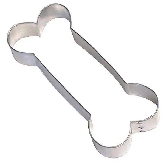 CookieCutter.Com Dog Bone Cookie Cutter 5 Inch &ndash;Tin Plated Steel Cookie Cutters &ndash; Made In The USA {1}