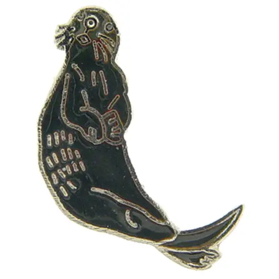 Sea Otter Pin 1" {1}