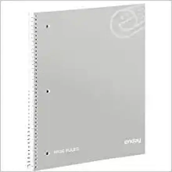 Enday W/R 1 Subject Spiral 70 Ct Gray {1}