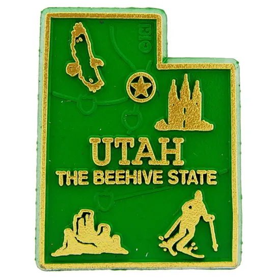 Utah Refrigerator Magnet 2" {1}