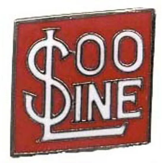 Soo Line Railroad Pin 1" {1}
