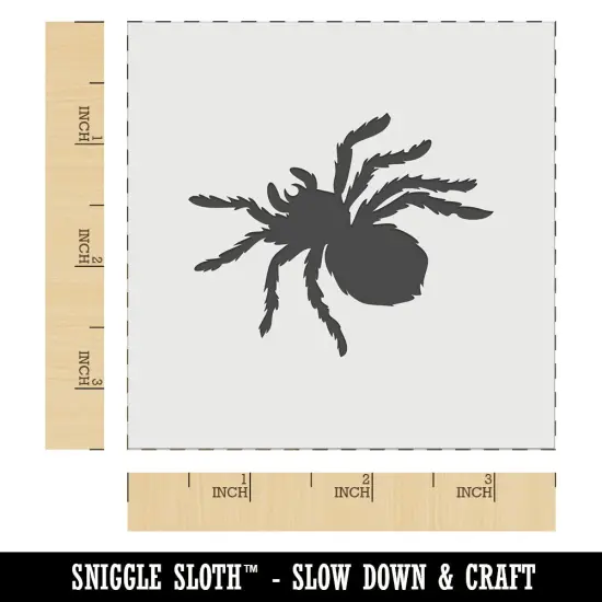 Tarantula Spider Solid Wall Cookie DIY Craft Reusable Stencil {5}