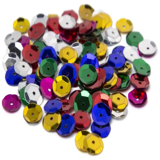 Cupped Sequins Multi10mm 120/Pkg {1}