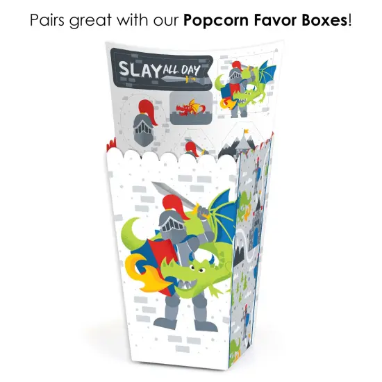 Big Dot of Happiness Calling All Knights and Dragons - Medieval Party or Birthday Party Favor Sticker Set - 12 Sheets - 120 Stickers {7}