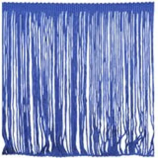 Belagio Chainette Fringe, 6" Wide, Royal Blue, 10-Yard Bolt {1}