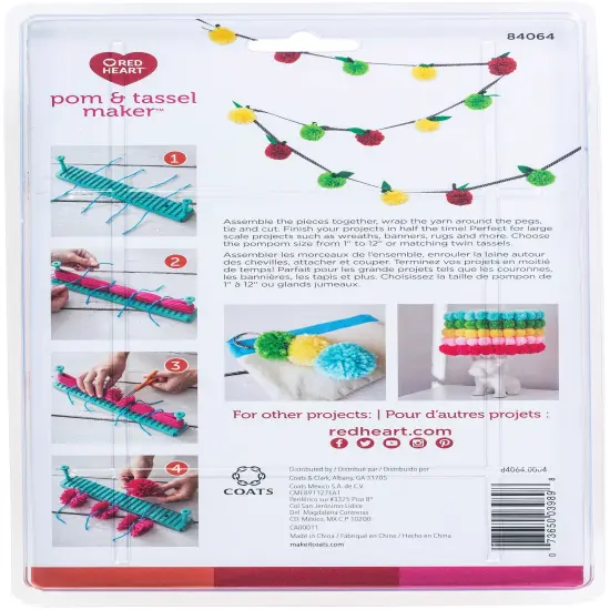 Red Heart Pompom & Tassel Maker {4}