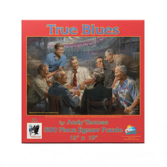Sunsout True Blues 500 pc Jigsaw Puzzle 19384 {4}