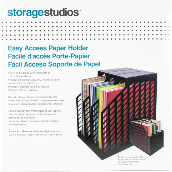 Storage Studios Easy Access Paper Holder-14.25"X9.5"X13.5" {1}