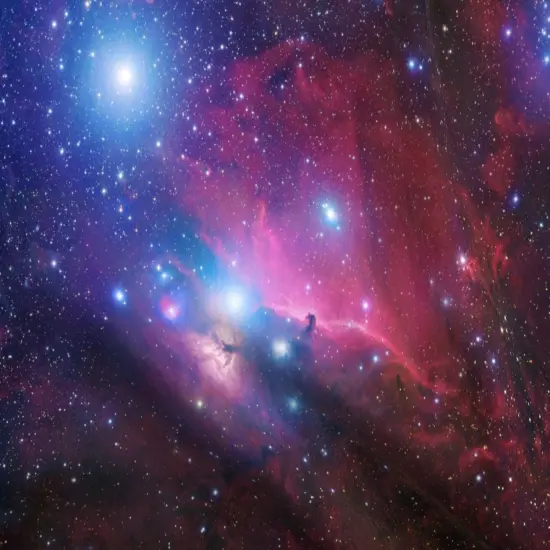 Various Fabrics by the Yard or Fat Quarter Purple, Galaxy, Celestial, Nebula, Stars, Sky, Space Custom Printed Fabric by Spoonflower {5}