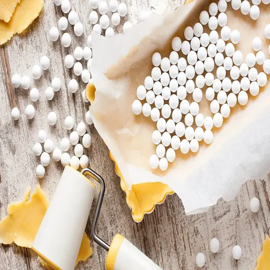 Mrs. Anderson's Reusable Ceramic Pie Weights Perfect Crusts No Bubbling {5}