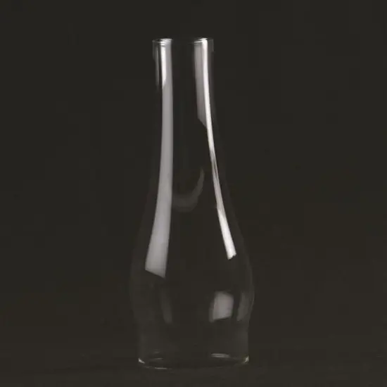 Clear Glass Lamp Chimney, Replacement Hurricane Globe Measures 3 Inch Diameter Base x 12 Inches High for Oil or Kerosene Lanterns {1}