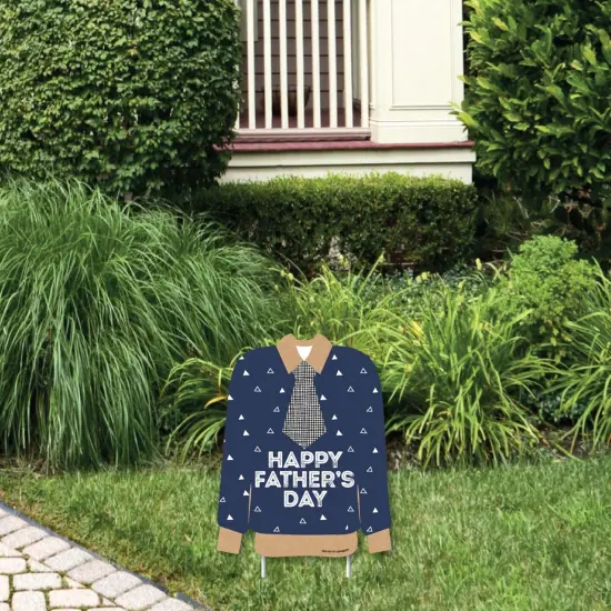 Big Dot of Happiness My Dad is Rad - Outdoor Lawn Sign - Father's Day Party Yard Sign - 1 Piece {1}