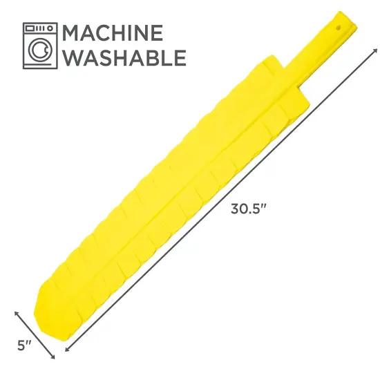 DB Roth Flexible Machine Washable Polyester Polypropylene Duster 31 1/2" x 5" {3}