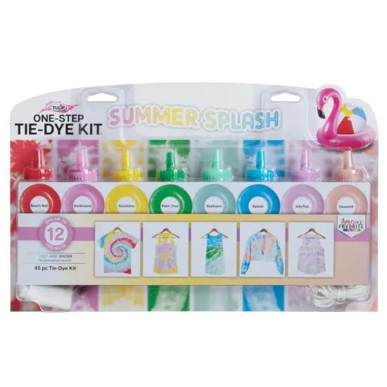 Tulip One-Step Tie-Dye 8 Color Kit-Summer Splash {1}