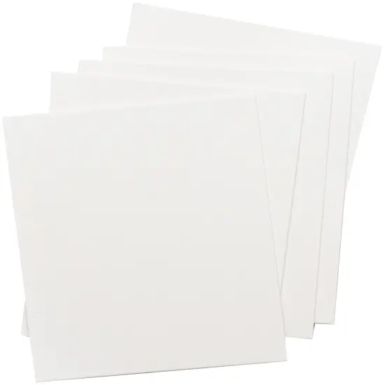 American Crafts Art Supply Basics Panel Pack Canvas 5/Pkg-8"X10" {3}