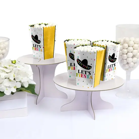 Big Dot of Happiness Let's Fiesta - Fiesta Party Favor Popcorn Treat Boxes - Set of 12 {4}