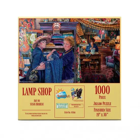 Sunsout Lamp Shop 1000 pc Jigsaw Puzzle 44366 {4}