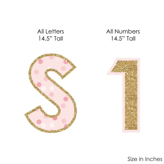 Big Dot of Happiness Sweet 16 - Large 16th Birthday Party Decorations - Sweet 16 - Outdoor Letter Banner {7}