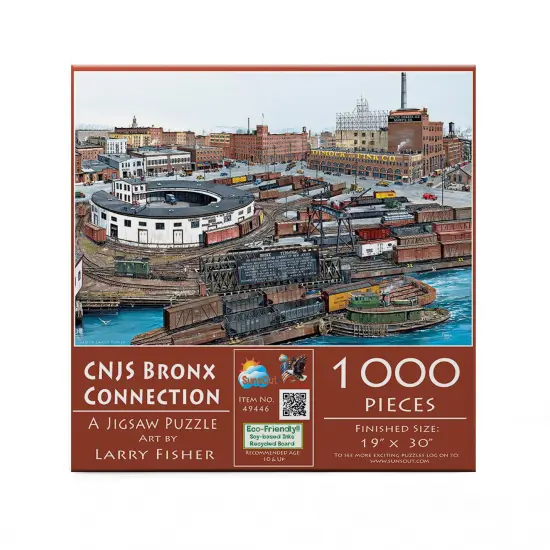 Sunsout CNJX Bronx Connection 1000 pc Jigsaw Puzzle 49446 {4}
