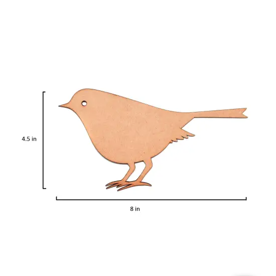 Little Birdie MDF Little Bird 8"X4.5"-Little Bird {4}