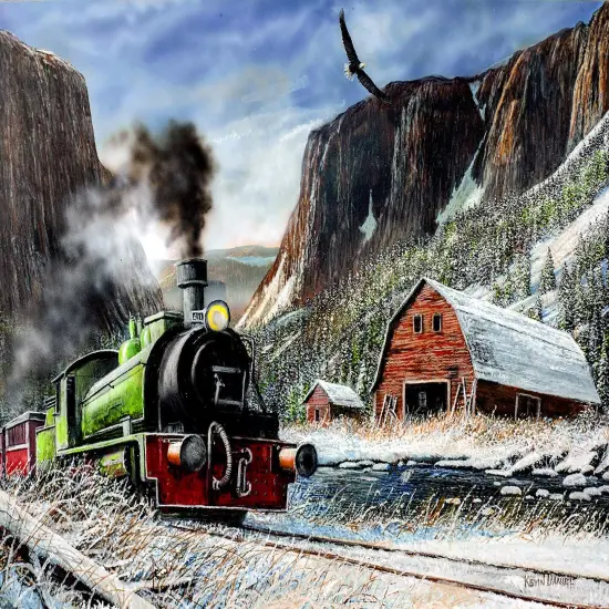 Sunsout Canyon Express 1000 pc Jigsaw Puzzle 57741 {1}