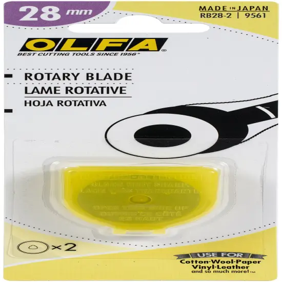 OLFA Rotary Blade 28mm 2/Pkg {1}