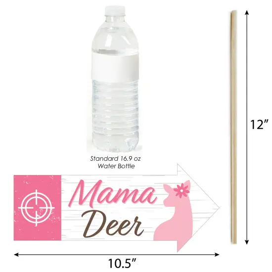 Big Dot of Happiness Funny Buck or Doe - Hunting Gender Reveal Party Photo Booth Props Kit - 10 Piece {4}