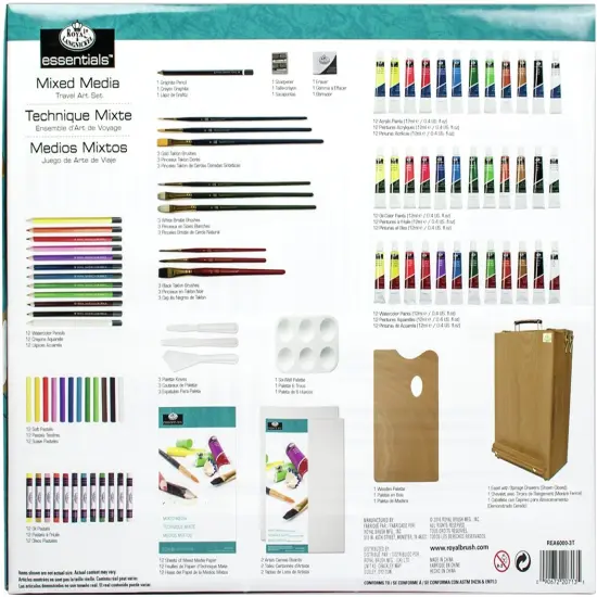 Royal Langnickel essentials(TM) Easel Artist Set-All Media {2}