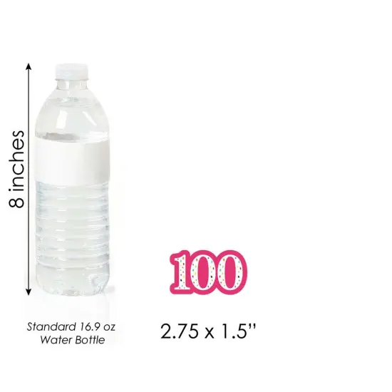 Big Dot of Happiness 100th Birthday - Cheerful Happy Birthday - DIY Shaped Colorful One Hundredth Birthday Party Cut-Outs - 24 Count {6}