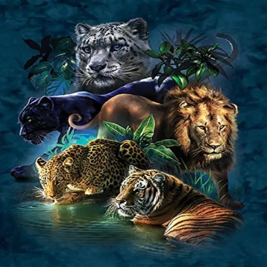 Sunsout Big Cat Prowess 1000 pc Jigsaw Puzzle 52416 {1}