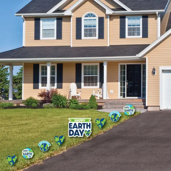 Big Dot of Happiness Happy Earth Day - Yard Sign and Outdoor Lawn Decorations - Save the Planet Yard Signs - Set of 8 {3}