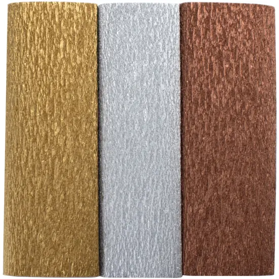 Lia Griffith Extra Fine Crepe Paper 3/Pkg-Metallic {2}