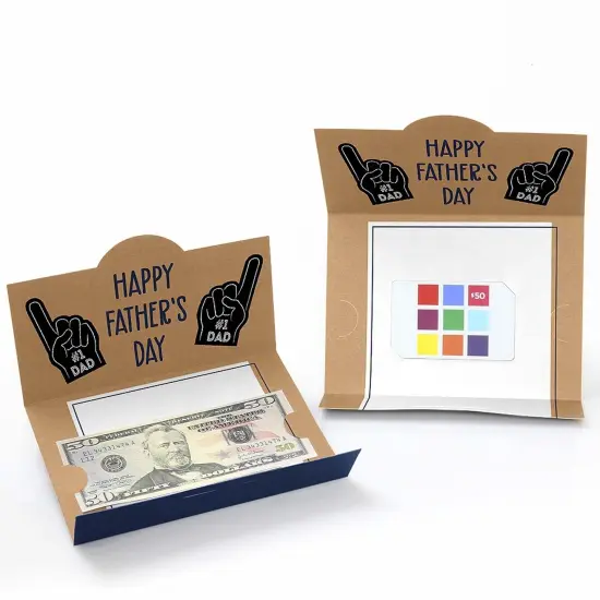 Big Dot of Happiness My Dad is Rad - Father's Day Money and Gift Card Holders - Set of 8 {3}