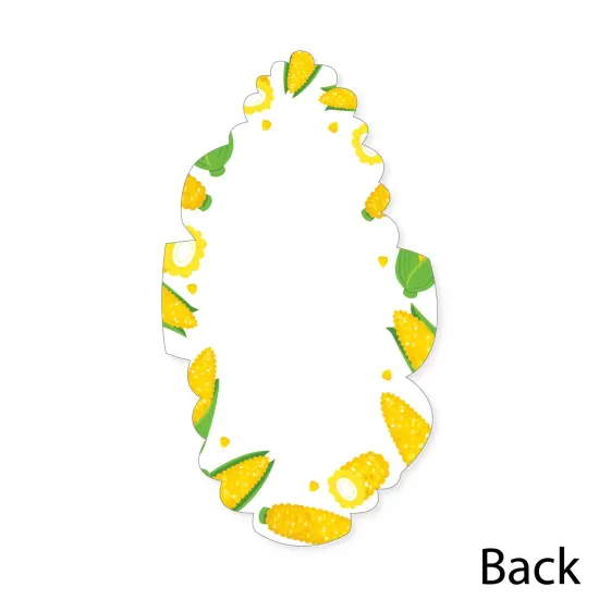 Big Dot of Happiness It's Corn - Shaped Thank You Cards - Fall Harvest Party Thank You Note Cards with Envelopes - Set of 12 {6}