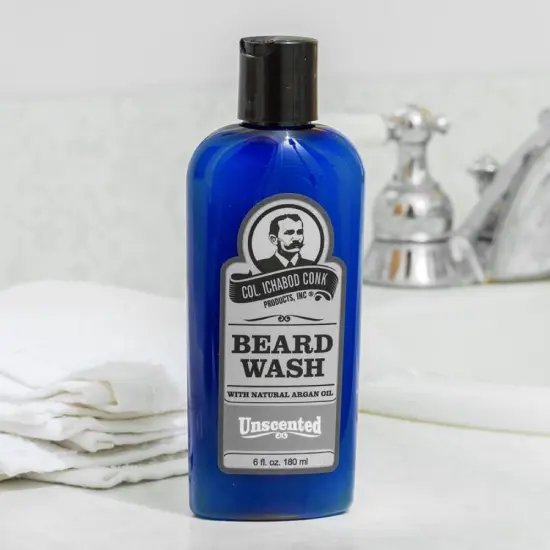 Colonel Conk Natural Unscented Nourishing Essential Oil Beard Wash 6 Oz {3}
