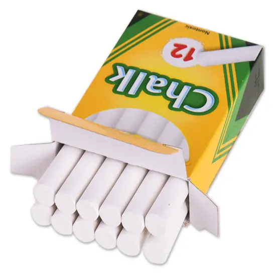 Crayola Chalk-White 12/Pkg {4}