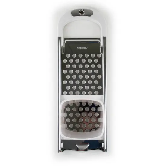 Norpro Spaetzle Grated Noodle Maker Traditional Stainless with Plastic Hopper {3}