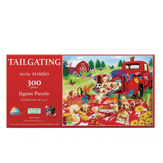 Sunsout Tailgating 300 pc Jigsaw Puzzle 35346 {4}